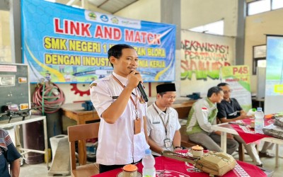 Link and Match SMKN 1 Kunduran: Sinergi Nyata Bersama P4S Waskita Tani